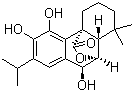 structure of CAS# 80225-53-2, Rosmarinic acid;[4aR-(4aa,9b,10a,10ab)]-1,3,4,9,10,10a-Hexahydro-5,6,9-trihydroxy-1,1-dimethyl-7-(1-methylethyl)-2H-10,4a-(epoxymethano)phenanthren-12-one