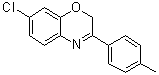 structure of CAS# 80306-38-3, 7-Chloro-3-(4-methylphenyl)-2H-1,4-benzoxazine;AR 7 (RARalpha agonist)