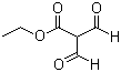 结构式 CAS# 80370-42-9, 2-甲酰基-3-氧代丙酸乙酯