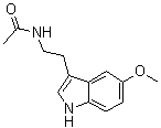 褪黑素分子结构 (CAS 8041-44-9)