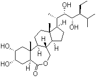 芸苔素内酯分子结构 (CAS 80483-89-2)