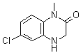 6-Chloro-3,4-dihydro-1-methyl-2(1H)-quinoxalinone molecular structure (CAS 80484-00-0)