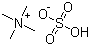 Tetramethylammonium bisulfate molecular structure (CAS 80526-82-5)
