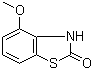 structure of CAS# 80567-66-4, 4-Methoxy-2(3H)-benzothiazolone