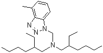 N,N-Bis(2-ethylhexyl)-4-methyl-1H-benzotriazol-1-methanamine molecular structure (CAS 80584-90-3)