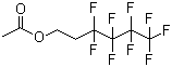 2-全氟丁基乙基乙酸酯分子结构 (CAS 80705-15-3)