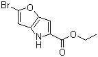2-Bromo-4H-furo[3,2-b]pyrrole-5-carboxylic acid ethyl ester molecular structure (CAS 80709-83-7)