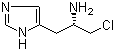 (S)-alpha-(氯甲基)-1H-咪唑-4-乙胺分子结构 (CAS 80714-55-2)