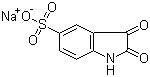 Sodium isatin-5-sulfonate molecular structure (CAS 80789-74-8)