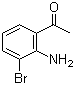 structure of CAS# 808760-02-3, 2'-Amino-3'-bromoacetophenone;1-(2-Amino-3-bromophenyl)ethanone