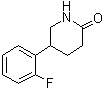 5-(2-Fluorophenyl)-2-piperidinone molecular structure (CAS 80942-15-0)