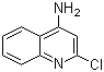 结构式 CAS# 80947-25-7, 2-氯-4-喹啉胺
