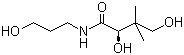 structure of CAS# 81-13-0, Dexpanthenol;(+)-Panthenol; (R)-(+)-2,4-Dihydroxy-N-(3-hydroxypropyl)-3,3-dimethylbutyramide; (R)-2,4-Dihydroxy-3,3-dimethylbutyric 3-hydroxypropylamide; D-Pantothenyl alcohol; Provitamin B