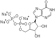 structure of CAS# 81012-88-6, Inosine-5'-diphosphate trisodium salt