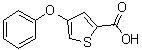 structure of CAS# 81028-69-5, 4-Phenoxy-2-thiophenecarboxylic acid
