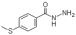 4-(Methylsulfanyl)benzohydrazide molecular structure (CAS 81104-42-9)