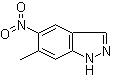 6-Methyl-5-nitro-1H-indazole molecular structure (CAS 81115-43-7)