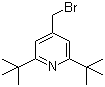 4-(Bromomethyl)-2,6-di(tert-butyl)pyridine molecular structure (CAS 81142-32-7)