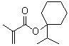 2-Methyl-2-propenoic acid 1-(1-methylethyl)cyclohexyl ester molecular structure (CAS 811440-77-4)