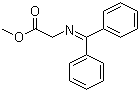 structure of CAS# 81167-39-7, N-(Diphenylmethylene)glycine methyl ester