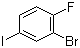 2-Bromo-1-fluoro-4-iodobenzene molecular structure (CAS 811842-30-5)
