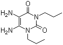 structure of CAS# 81250-34-2, 5,6-Diamino-1,3-dipropyluracil;5,6-Diamino-1,3-dipropyl-1H-pyrimidine-2,4-dione