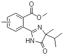 咪草酸甲酯分子结构 (CAS 81405-85-8)