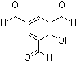 2-Hydroxy-1,3,5-benzenetricarbaldehyde molecular structure (CAS 81502-74-1)