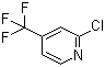 2-Chloro-4-(trifluoromethyl)pyridine molecular structure (CAS 81565-18-6)