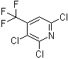 结构式 CAS# 81565-20-0, 2,3,6-三氯-4-三氟甲基吡啶