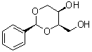 structure of CAS# 81577-58-4, (2S,4R,5R)-5-Hydroxy-2-phenyl-1,3-dioxane-4-methanol