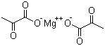 Magnesium pyruvate molecular structure (CAS 81686-75-1)