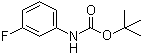 结构式 CAS# 81740-18-3, 3-氟苯基氨基甲酸叔丁基酯