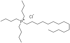 十四烷基三丁基氯化鏻分子结构 (CAS 81741-28-8)