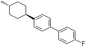 trans-4-Fluoro-4'-(4-methylcyclohexyl)-1,1'-biphenyl molecular structure (CAS 81793-56-8)