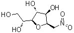 alpha-D-Galactofuranosylnitromethane molecular structure (CAS 81812-46-6)