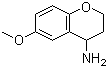 6-Methoxychroman-4-amine molecular structure (CAS 81816-60-6)