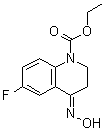6-Fluoro-3,4-dihydro-4-(hydroxyimino)-1(2H)-quinolinecarboxylic acid ethyl ester molecular structure (CAS 81892-44-6)