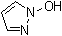 structure of CAS# 81945-73-5, 1-Hydroxy-1H-pyrazole;1-Hydroxypyrazole; 1H-Pyrazol-1-ol; N-Hydroxypyrazole; Pyrazol-1-ol