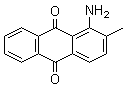 structure of CAS# 82-28-0, 1-Amino-2-methyl-9,10-anthracenedione;Disperse Orange 11; Duranol Orange G; Microsetile Orange RA; NSC 39943; NSC 667744; Nyloquinone Orange JR; Perliton Orange 3R; Serisol Orange YL; Smoke Orange LK 6044; Solvent Orange 35; Supracet Orange R