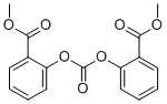 structure of CAS# 82091-12-1, Methyl 2-(2-methoxycarbonylphenoxy)carbonyloxybenzoate;Dimethyl 2,2'-(carbonylbis(oxy))dibenzoate; Bis(2-(methoxycarbonyl)phenyl) carbonate