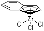 结构式 CAS# 82161-76-0, 茚基三氯化锆