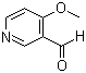 structure of CAS# 82257-15-6, 4-Methoxy-3-pyridinecarboxaldehyde;3-Formyl-4-methoxypyridine