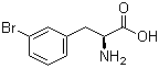 structure of CAS# 82311-69-1, 3-Bromo-L-phenylalanine