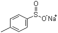 structure of CAS# 824-79-3, Sodium toluene-4-sulphinate;p-Toluenesulfinic acid sodium salt; 4-Toluenesulfinic acid sodium salt; Sodium p-toluene sulfinate