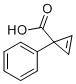 1-Phenyl-2-cyclopropene-1-carboxylic acid molecular structure (CAS 824425-20-9)