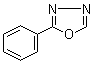 结构式 CAS# 825-56-9, 2-苯基-1,3,4-恶二唑