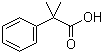 2-Methyl-2-phenylpropionic acid molecular structure (CAS 826-55-1)