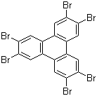 2,3,6,7,10,11-Hexabromotriphenylene molecular structure (CAS 82632-80-2)
