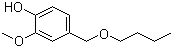 Vanillyl butyl ether molecular structure (CAS 82654-98-6)